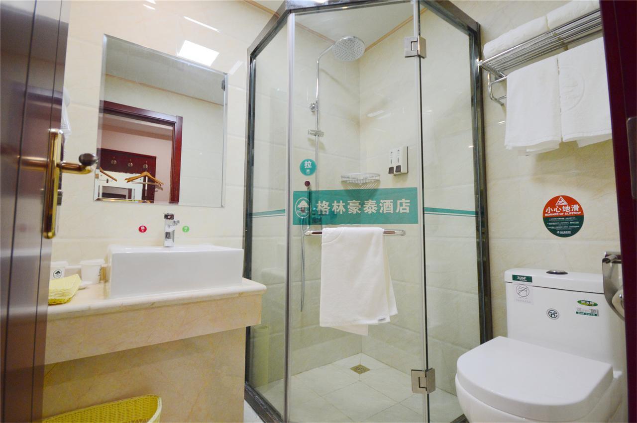 Greentree Inn Fujian Fuzhou Jinshan Wanda Pushang Avenue Business Hotel Fuzhou (Fujian) Dış mekan fotoğraf