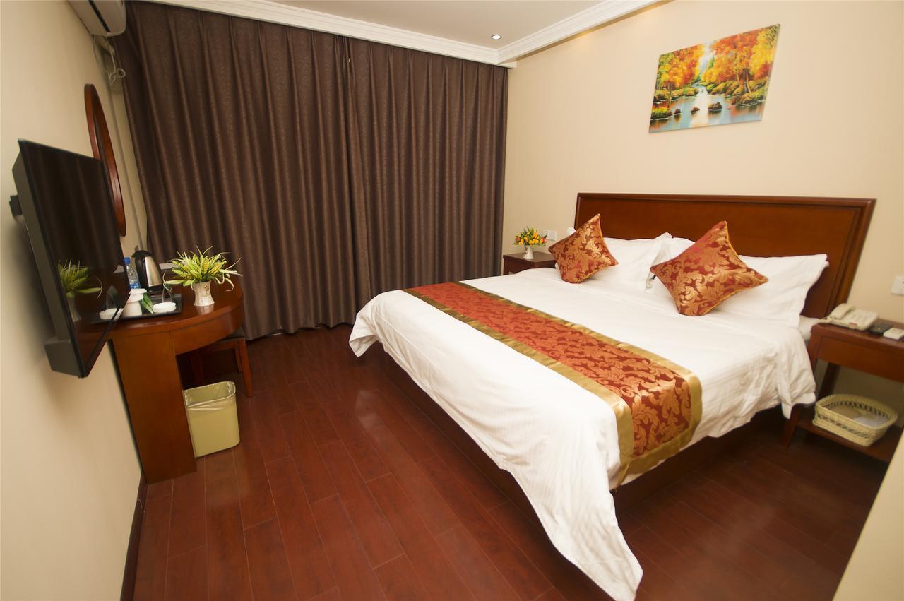 Greentree Inn Fujian Fuzhou Jinshan Wanda Pushang Avenue Business Hotel Fuzhou (Fujian) Dış mekan fotoğraf